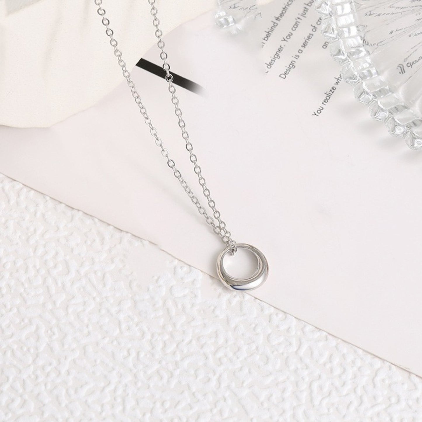 MONOZO pendant necklace chain for women girls Love anti tarnish stainless steel 18k gold plated stylish Neck Chain | Modern Design | Birthday Anniversary Gift Valentine Accessorie