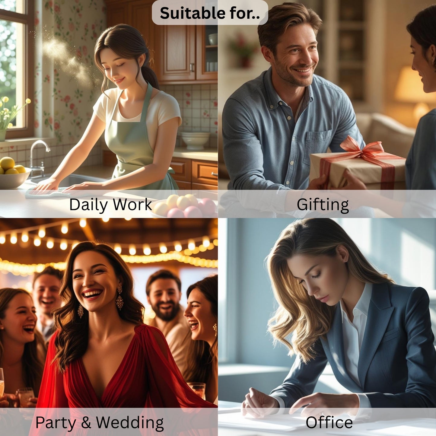 Heart Charm Hoop Earrings