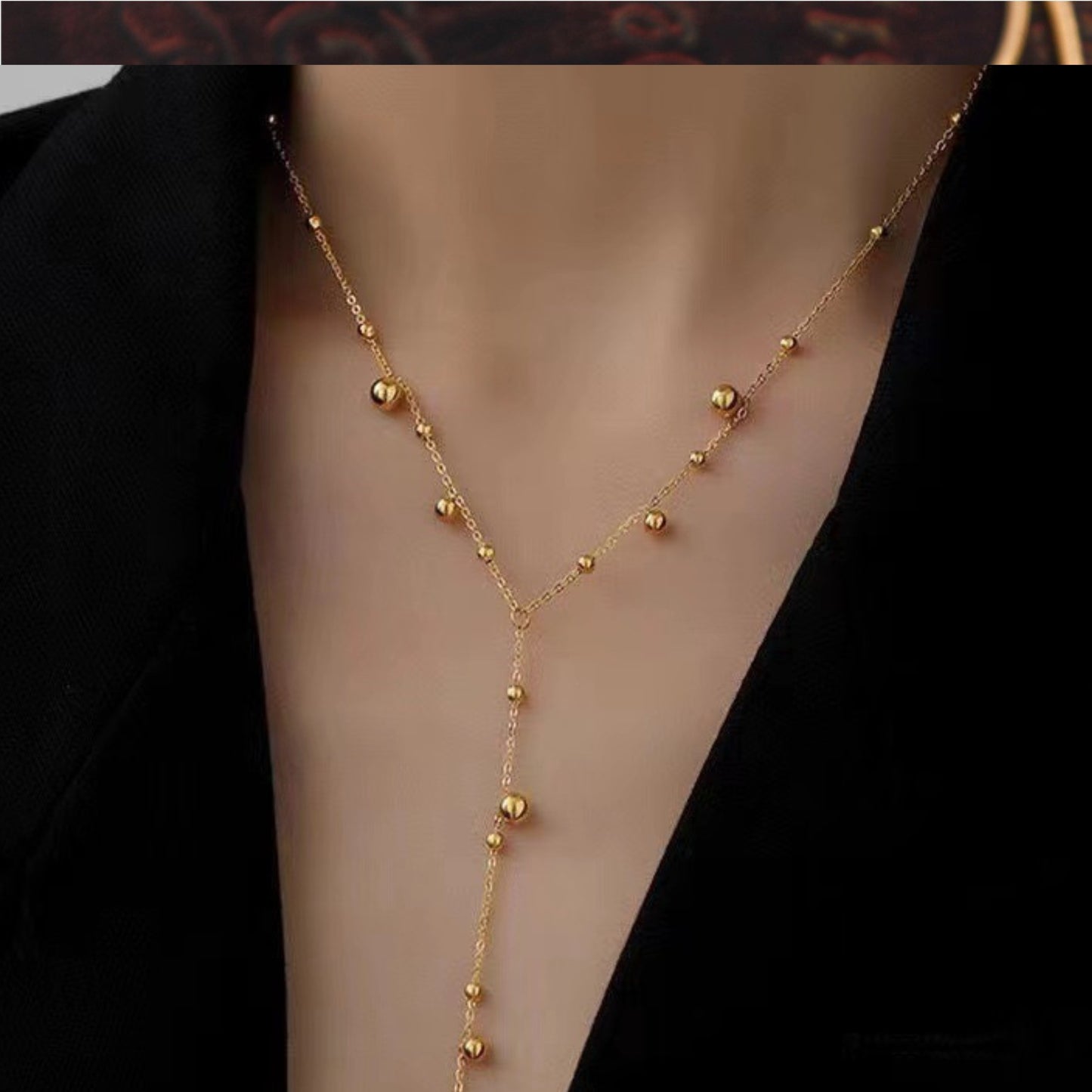 MONOZO pendant necklace chain for women girls Love anti tarnish stainless steel 18k gold plated stylish Neck Chain | Modern Design | Gift Valentine Accessories