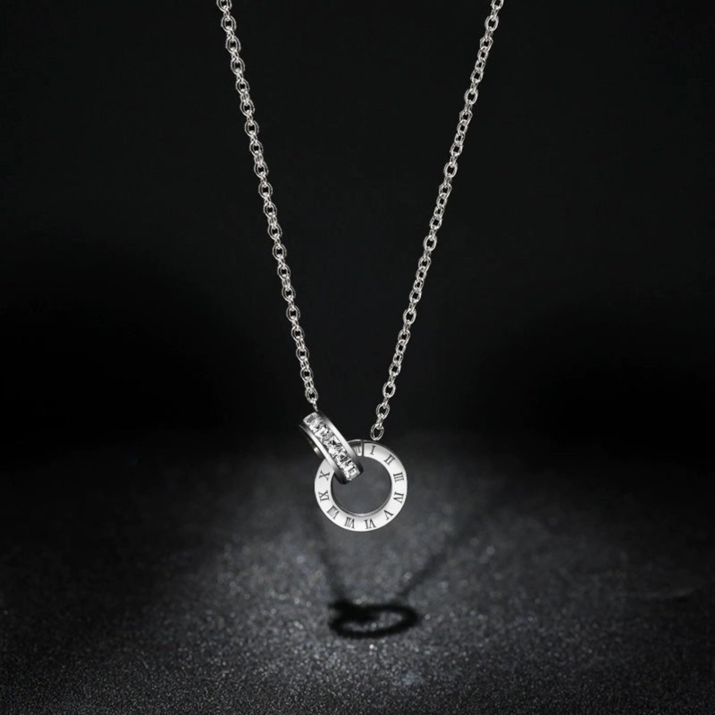 MONOZO pendant necklace chain for women girls Love anti tarnish stainless steel 18k gold plated stylish Neck Chain | Modern Design | Birthday Anniversary Gift Valentine Accessorie