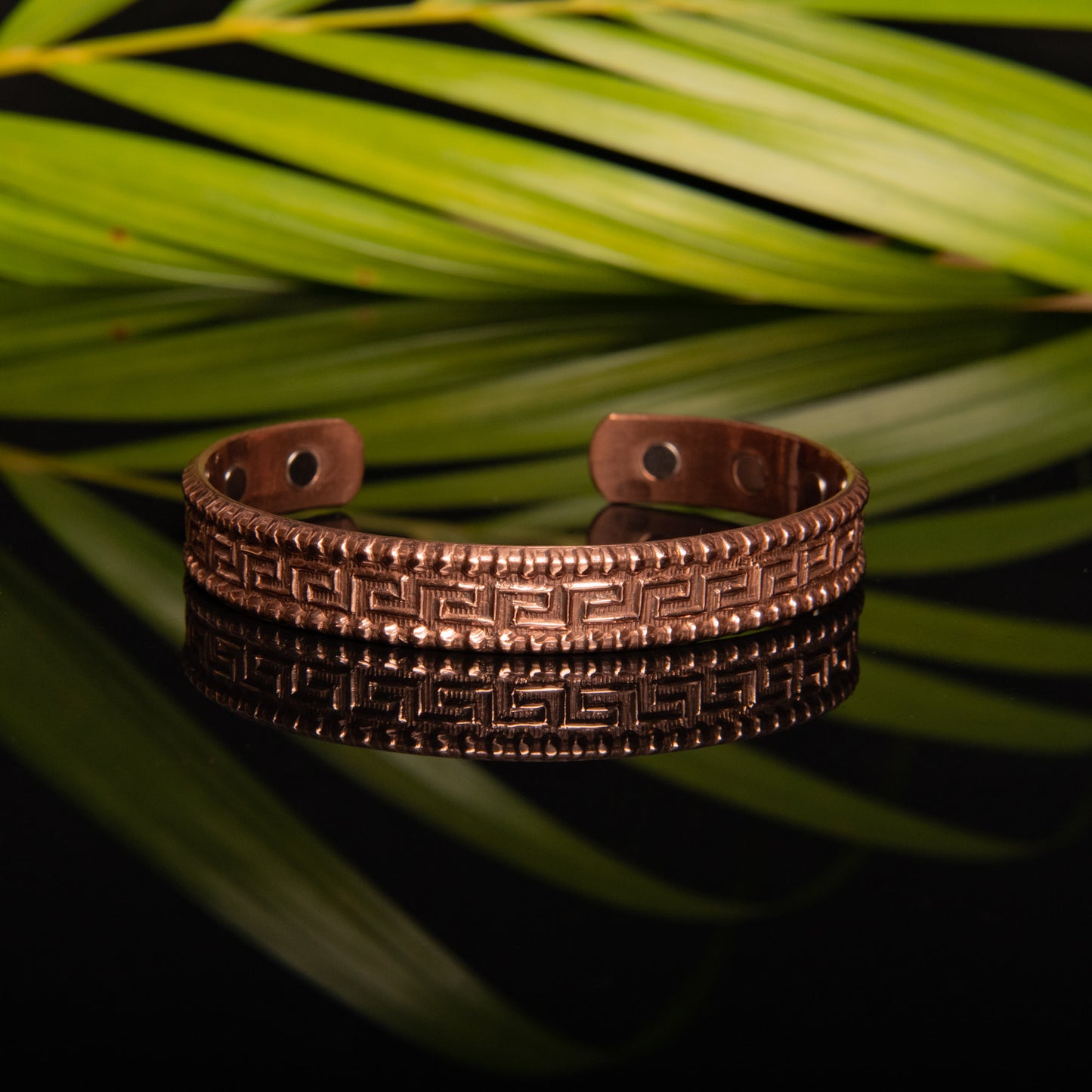 Copper Bracelet Women|Magnetic Copper Bracelet|Copper Cuff Bracelet|Copper Bracelet for Men and Women| 6 Magnet Pattern Design