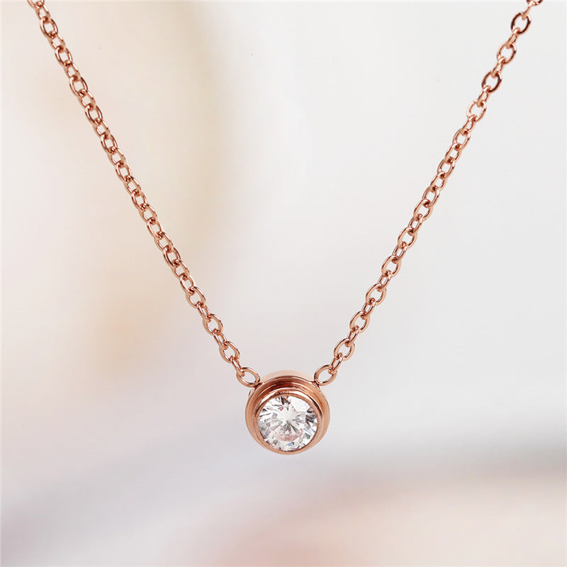 MONOZO pendant necklace chain for women girls Love anti tarnish stainless steel 18k gold plated stylish Neck Chain