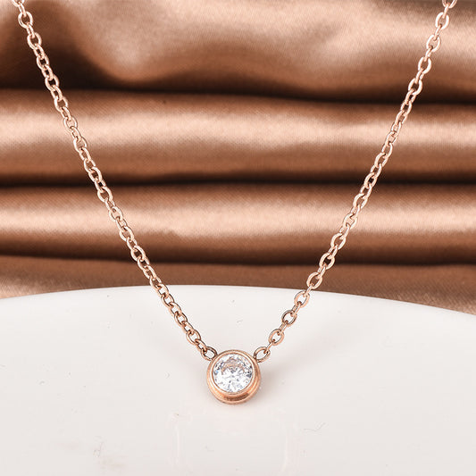 MONOZO pendant necklace chain for women girls Love anti tarnish stainless steel 18k gold plated stylish Neck Chain