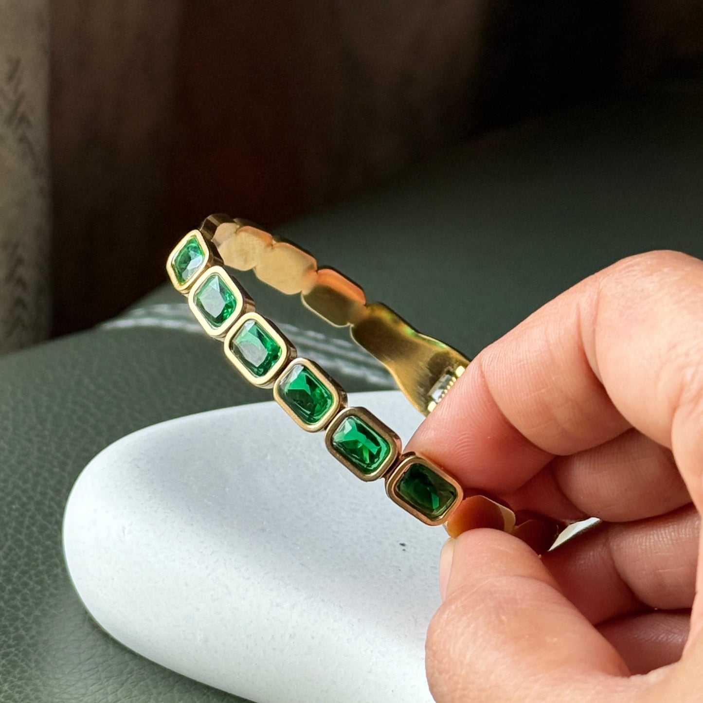 Emerald Classy Bracelet