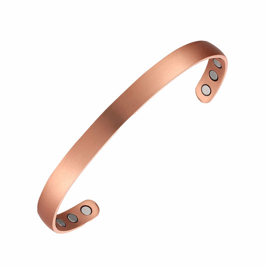 Magnetic Copper Bracelet|Copper Cuff Bracelet|Copper Bracelet for Men and Women| 6 Magnets