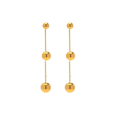 Bead Wire Dangle Drop Earring