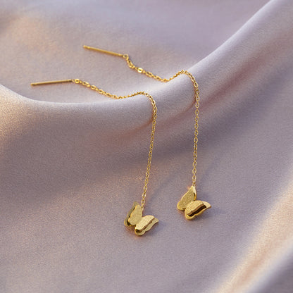 Butterfly Threader Earring