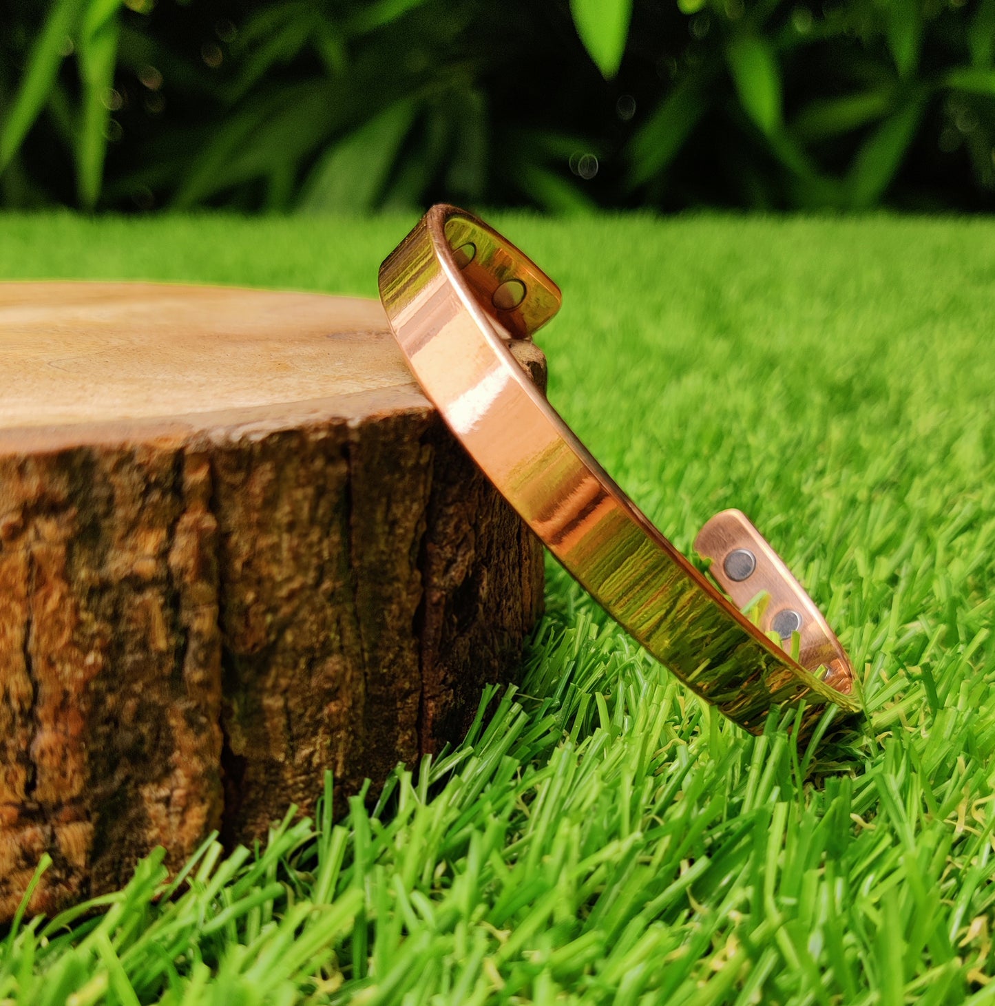 Magnetic Copper Bracelet|Copper Cuff Bracelet|Copper Bracelet for Men and Women| 6 Magnets