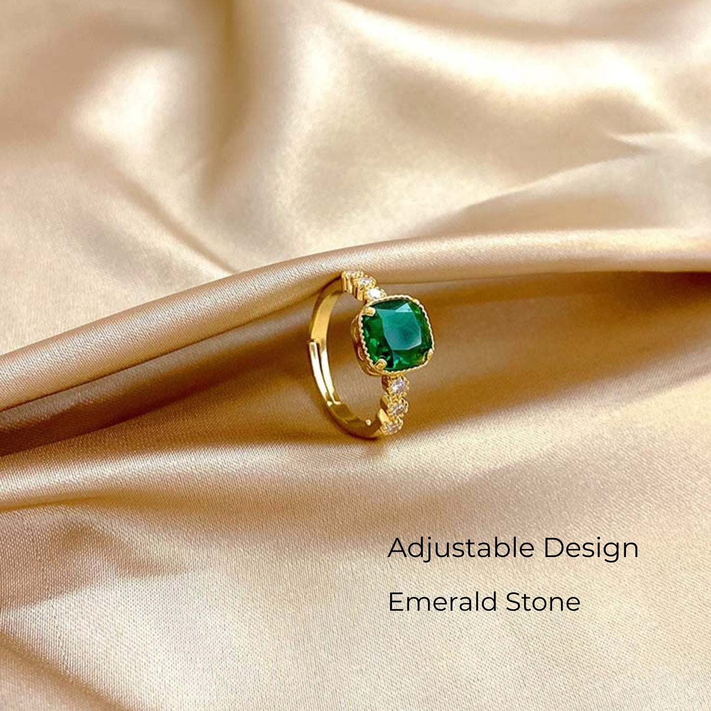 Emerald Diamond Ring