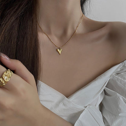 Delicate Heart Pendant Necklace