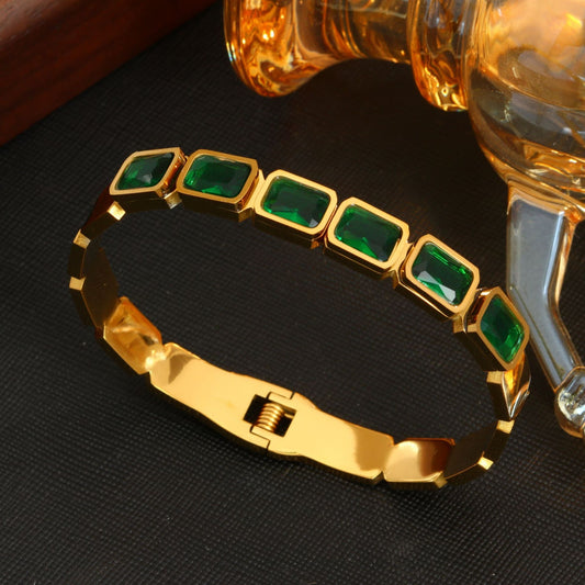 Emerald Classy Bracelet