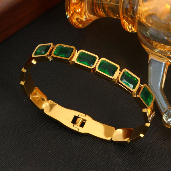 Emerald Classy Bracelet
