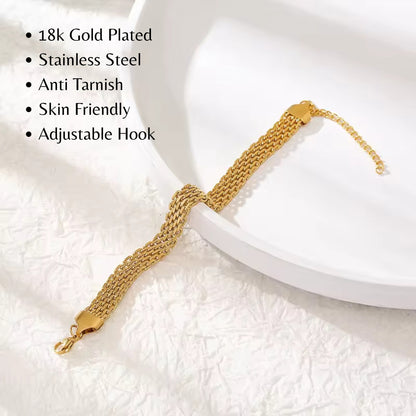Flat Chain Bracelet