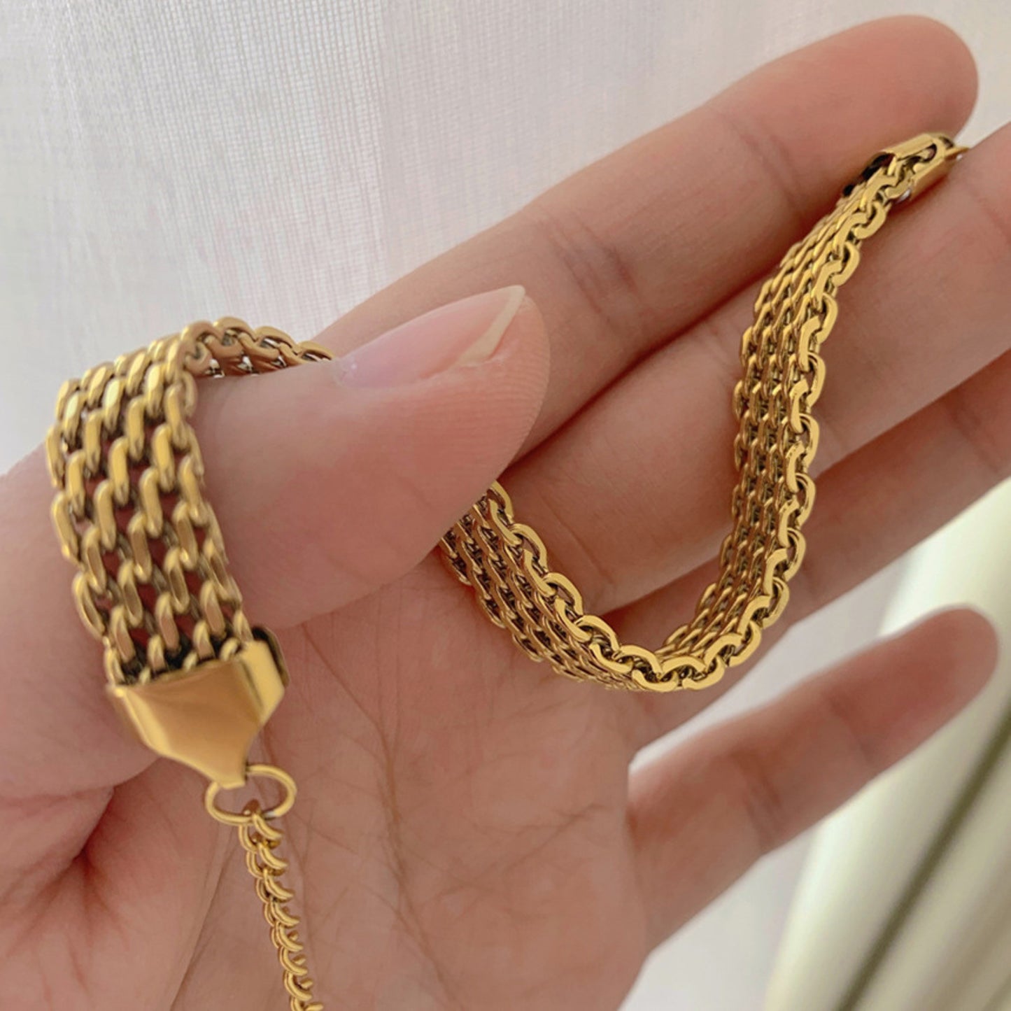 Flat Chain Bracelet