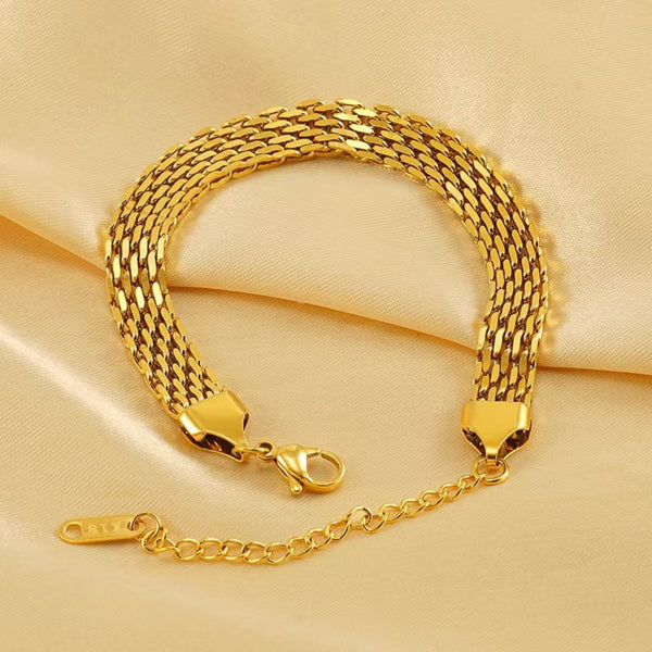 Flat Chain Bracelet