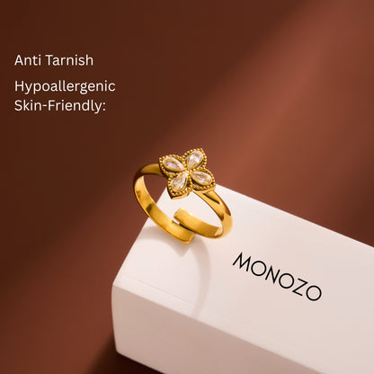 Clove Diamond Ring
