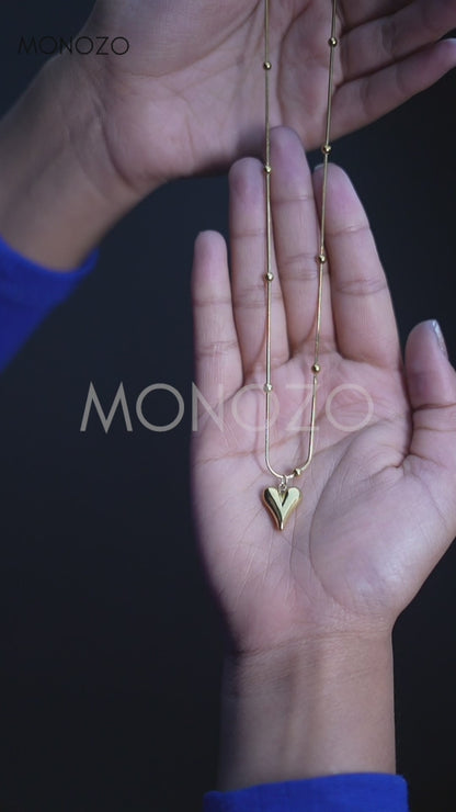 Delicate Heart Pendant Necklace